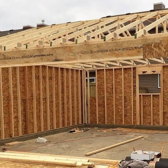 Garage development project by Sampley Construction